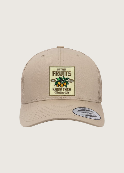 OG Fruits Retro Trucker Khaki