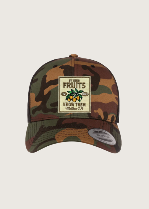 OG Fruits Retro Trucker Camo
