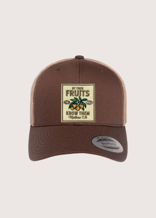 OG Fruits Retro Trucker Brown