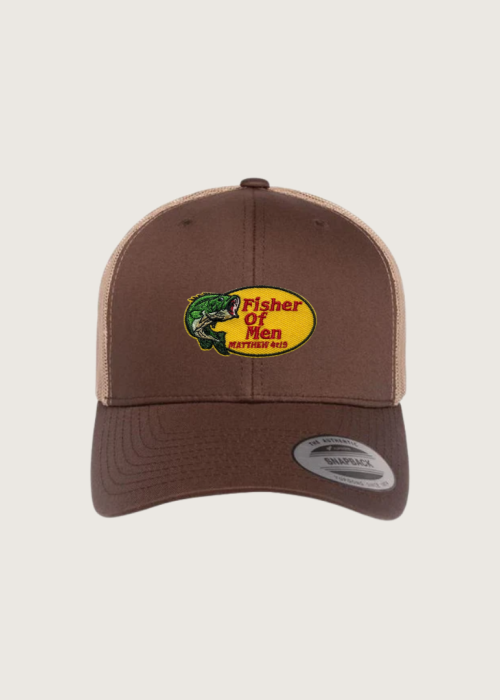 Pro Fisher Retro Trucker Brown